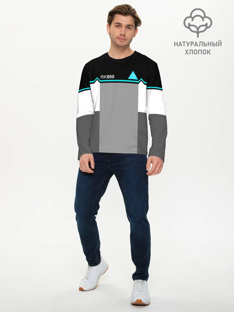 Мужской лонгслив базовый / Detroit: Become Human