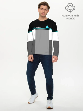 Мужской лонгслив базовый / Detroit: Become Human