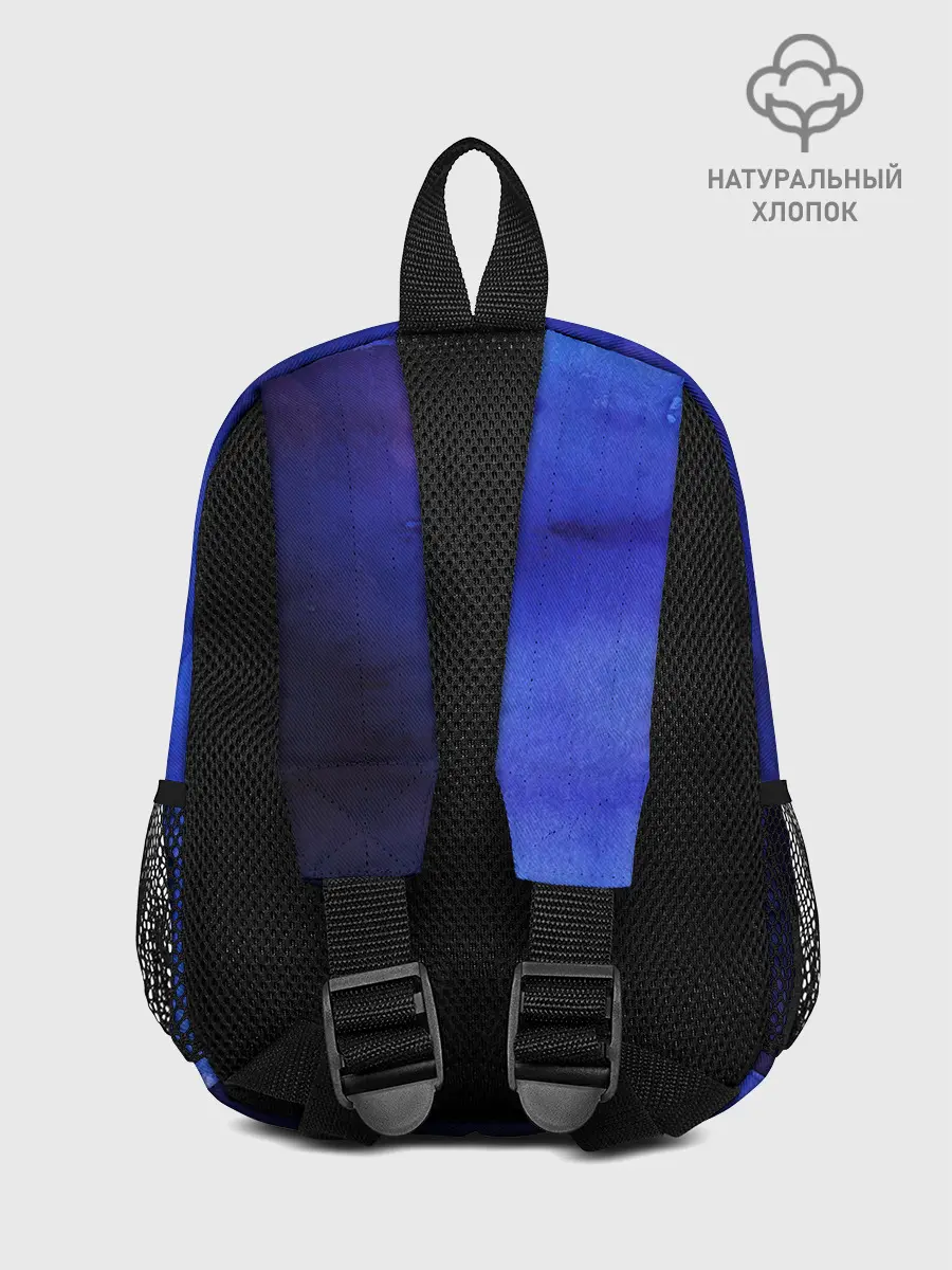 Рюкзак детский / Синее размытие