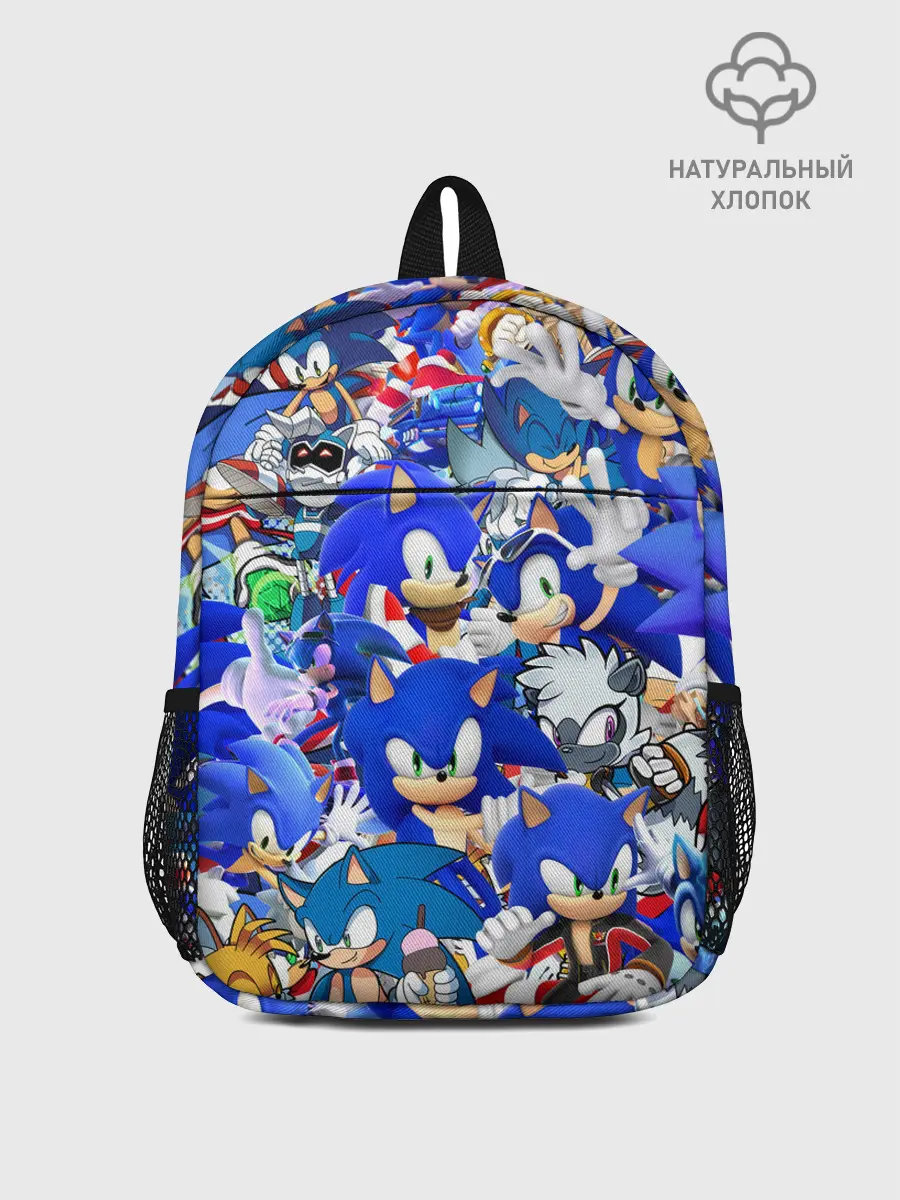 Рюкзак детский / SONIC СИНИЙ ЁЖ СОНИК