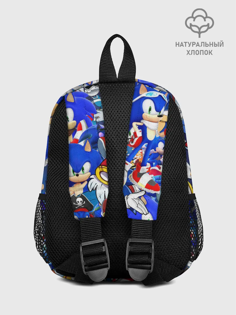 Рюкзак детский / SONIC СИНИЙ ЁЖ СОНИК