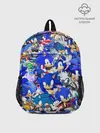 Рюкзак детский / SONIC СИНИЙ ЁЖ СОНИК