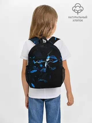 Рюкзак детский / Осколки стекла и молния