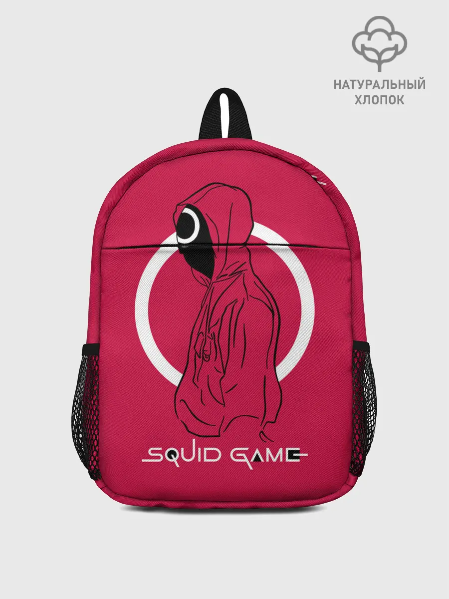 Рюкзак детский / Игра в кальмара: стражник круг