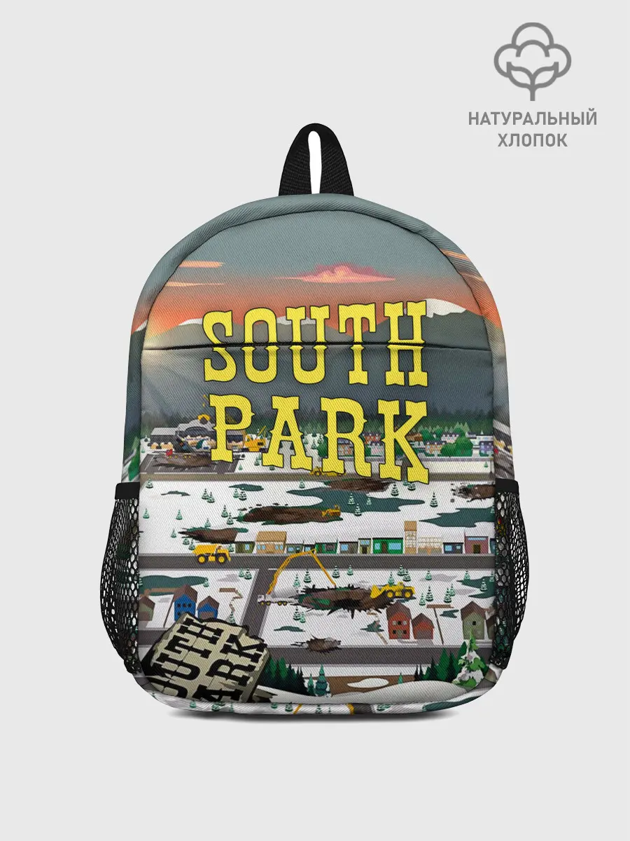 Рюкзак детский / Южный Парк разрушенный город