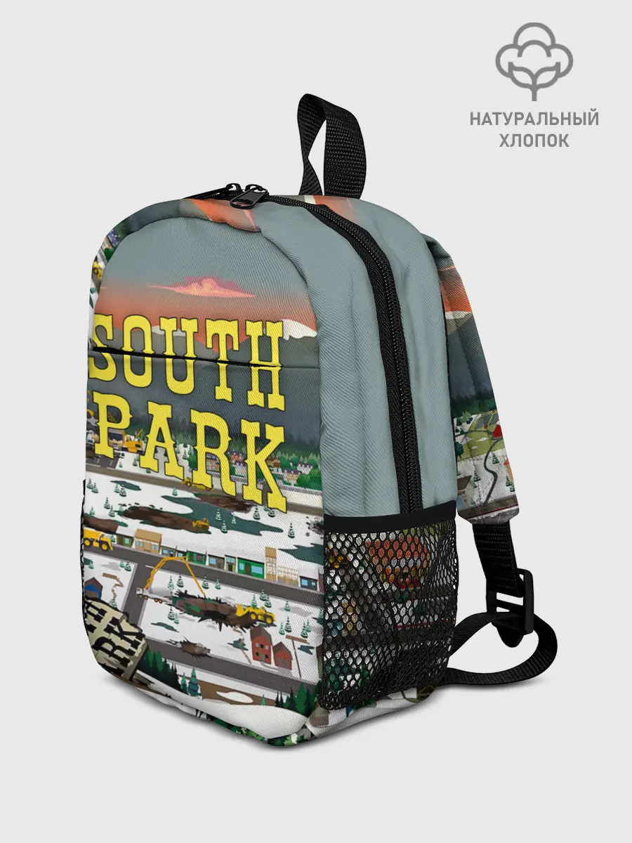 Рюкзак детский / Южный Парк разрушенный город