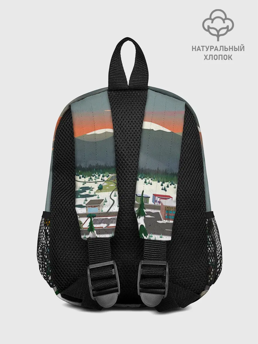 Рюкзак детский / Южный Парк разрушенный город