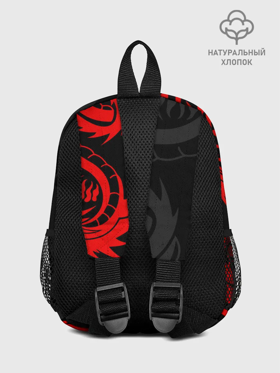 Рюкзак детский / КРАСНЫЙ ДРАКОН ТАТУ / RED DRAGON TATTOO