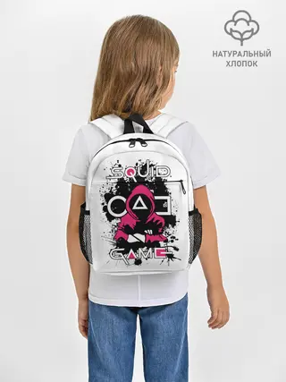 Рюкзак детский / Squid game: guard-killer.