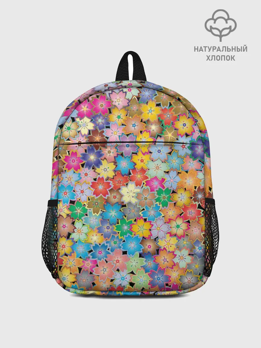 Рюкзак детский / цветы цветочки