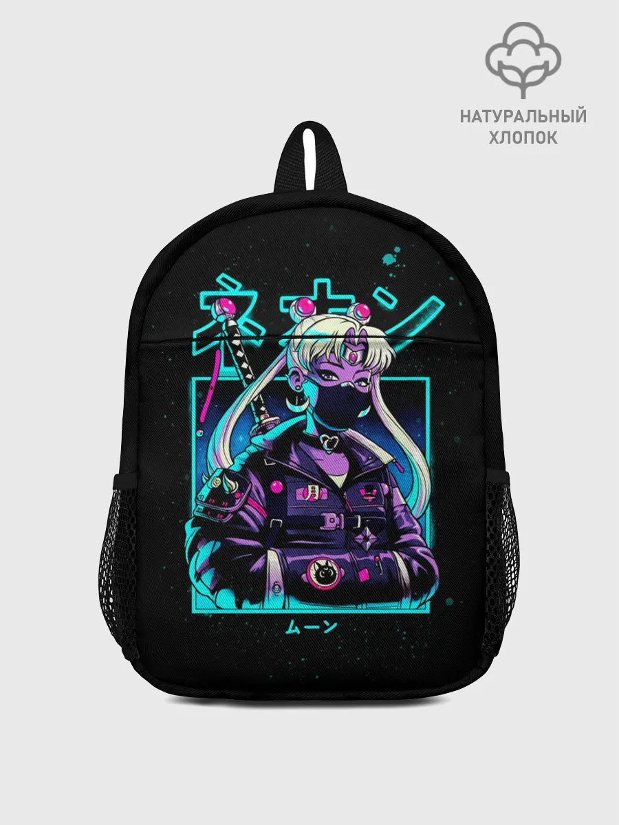 Рюкзак детский / Сейлор Мун неон