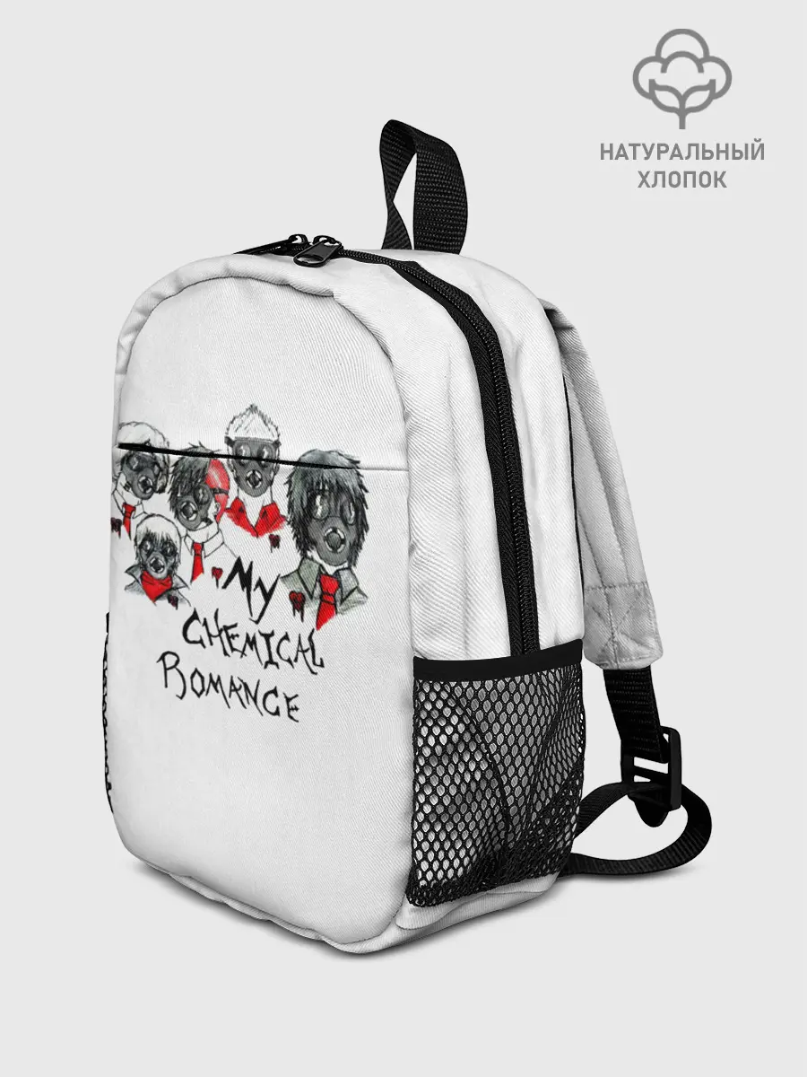 Рюкзак детский / Группа My Chemical Romance в противогазах