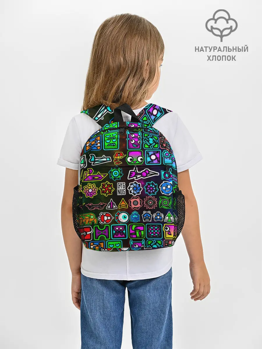 Рюкзак детский / GEOMETRY DASH ГЕРОИ