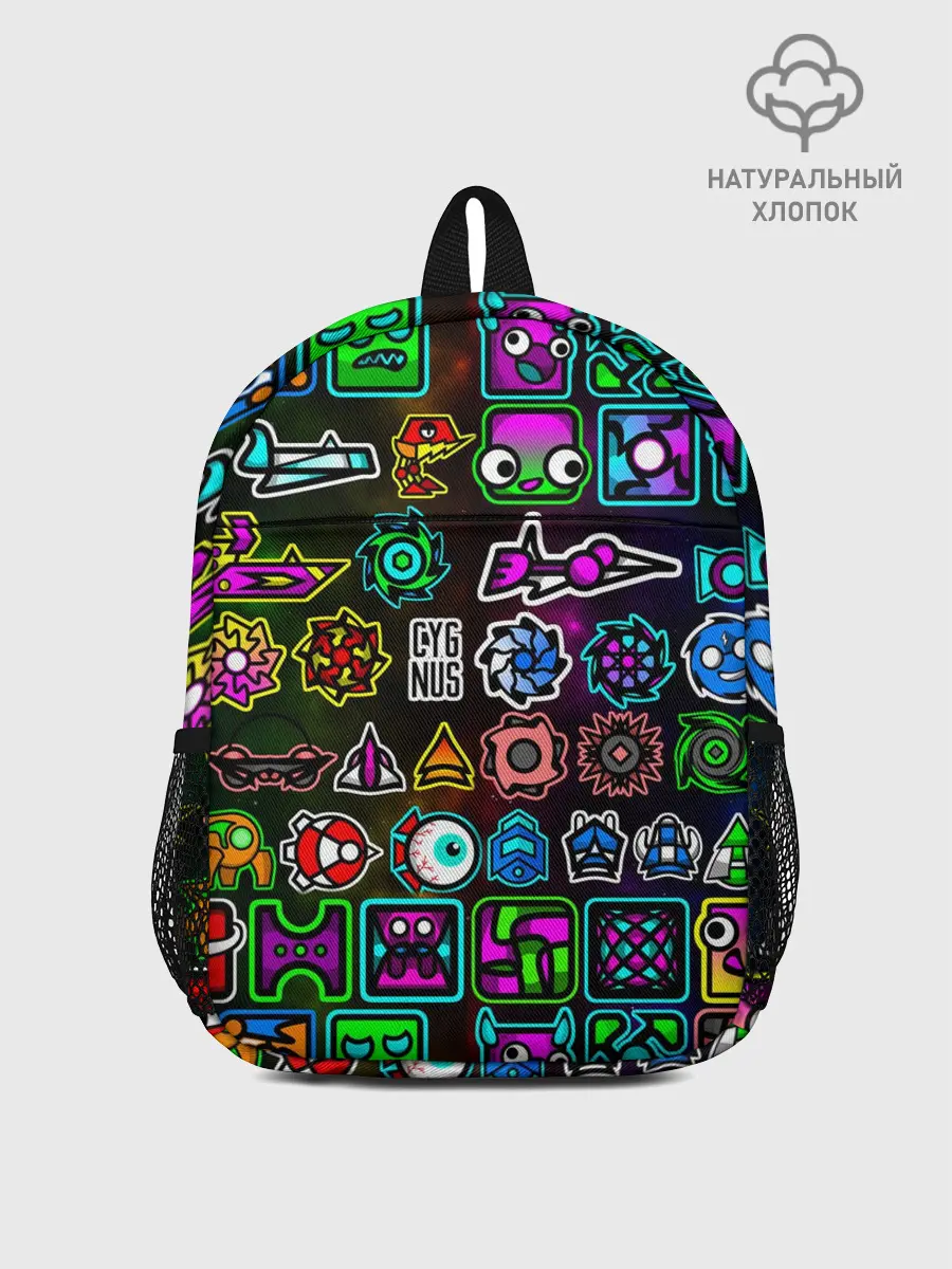 Рюкзак детский / GEOMETRY DASH ГЕРОИ