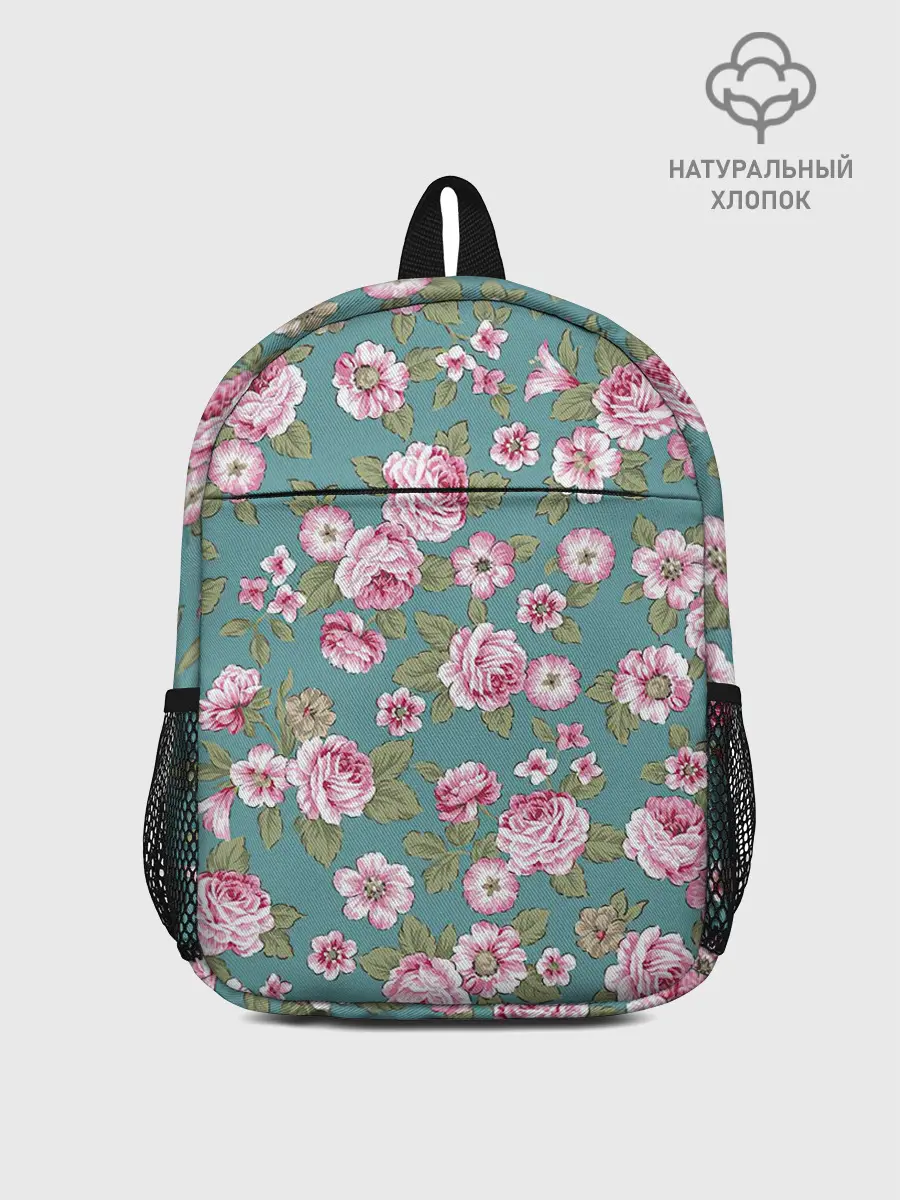 Рюкзак детский / Поле розовых цветов