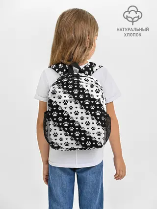 Рюкзак детский / Следы от Лап