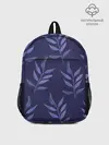 Рюкзак детский / Листья на темно синем фоне