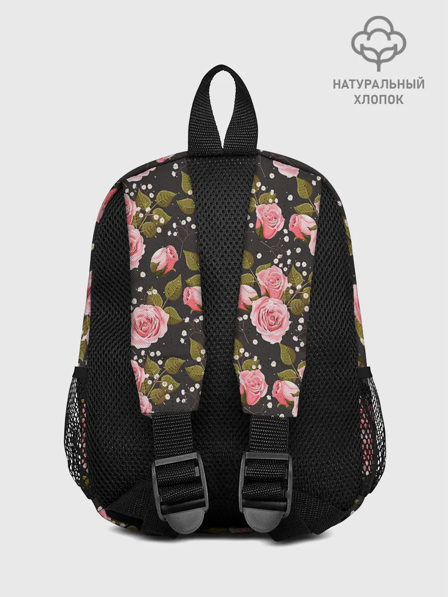 Рюкзак детский / Яркие розовые розы