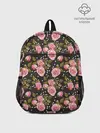 Рюкзак детский / Яркие розовые розы