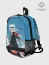 Рюкзак детский / КАДЗУХА НА ФОНЕ НЕБА