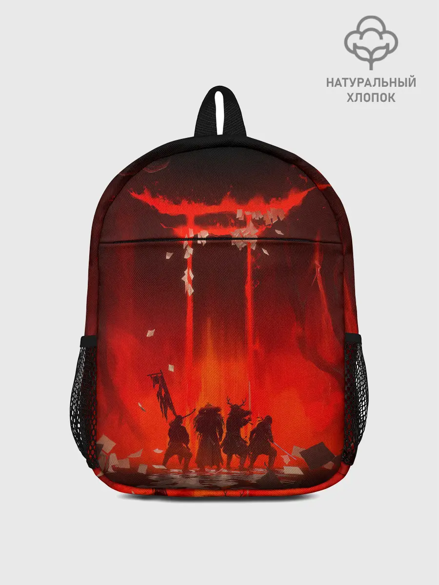 Рюкзак детский / GHOST OF TSUSHIMA САМУРИ В ОГНЕ