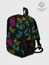 Рюкзак детский / НЕОНОВЫЕ КОТИКИ / NEON FACES CATS