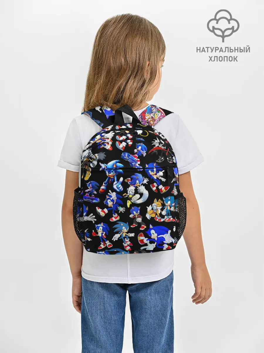Рюкзак детский / SONIC PATTERN HERO | СОННИК
