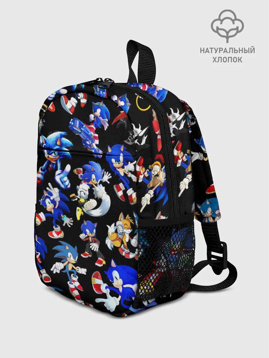Рюкзак детский / SONIC PATTERN HERO | СОННИК