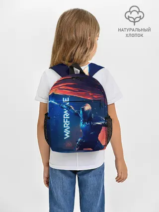 Рюкзак детский / WAFRAME NEON KATANA FIRE