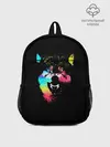 Рюкзак детский / Неоновый свирепый волк