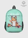 Рюкзак детский / Зима. Новогодний лисенок
