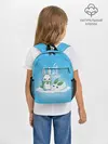 Рюкзак детский / Let it snow. Зайчик и снежок