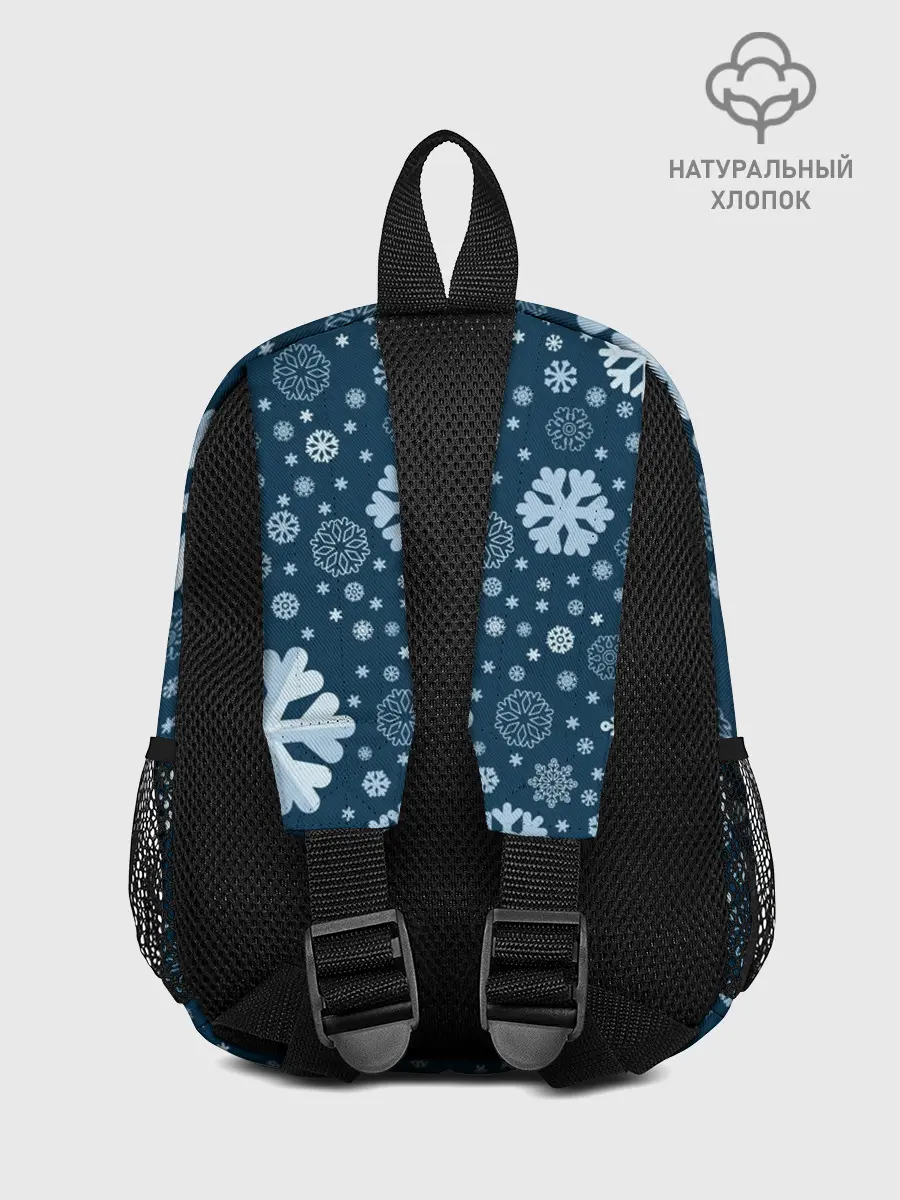 Рюкзак детский / Новогодние снежинки, новый год