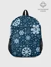 Рюкзак детский / Новогодние снежинки, новый год