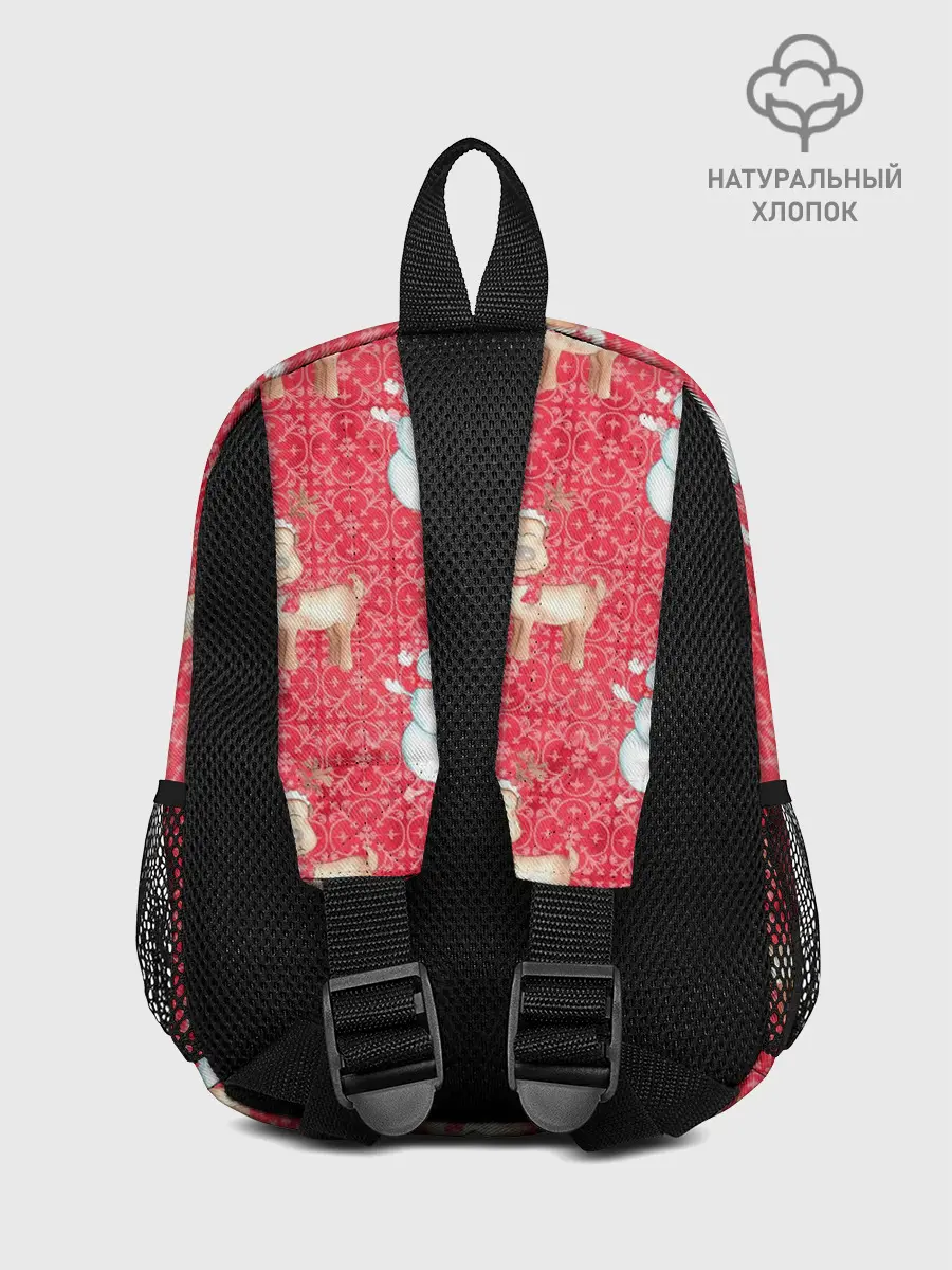 Рюкзак детский / Снеговики и олени