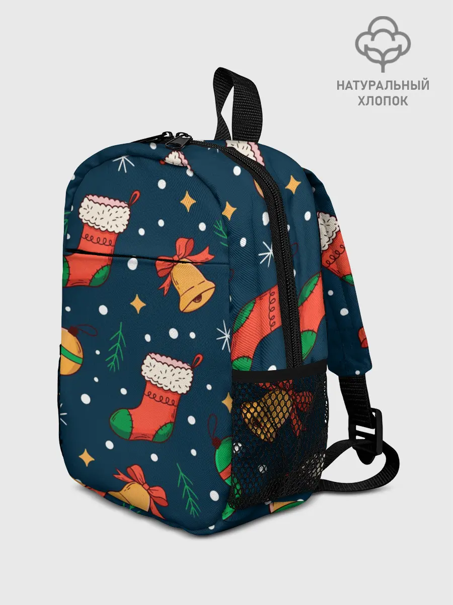 Рюкзак детский / Новогодний, рождественский узор
