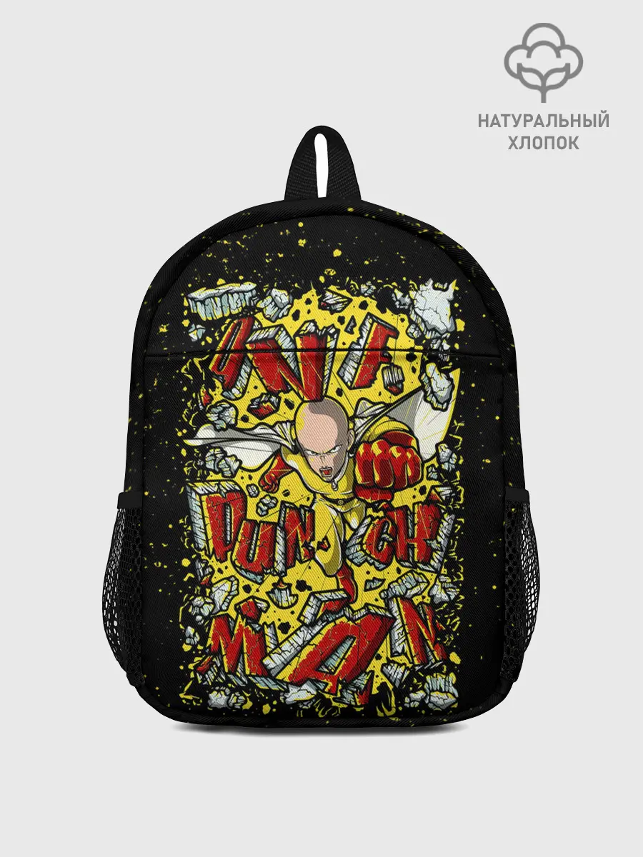 Рюкзак детский / Сайта пробивает стену One Punch-Man