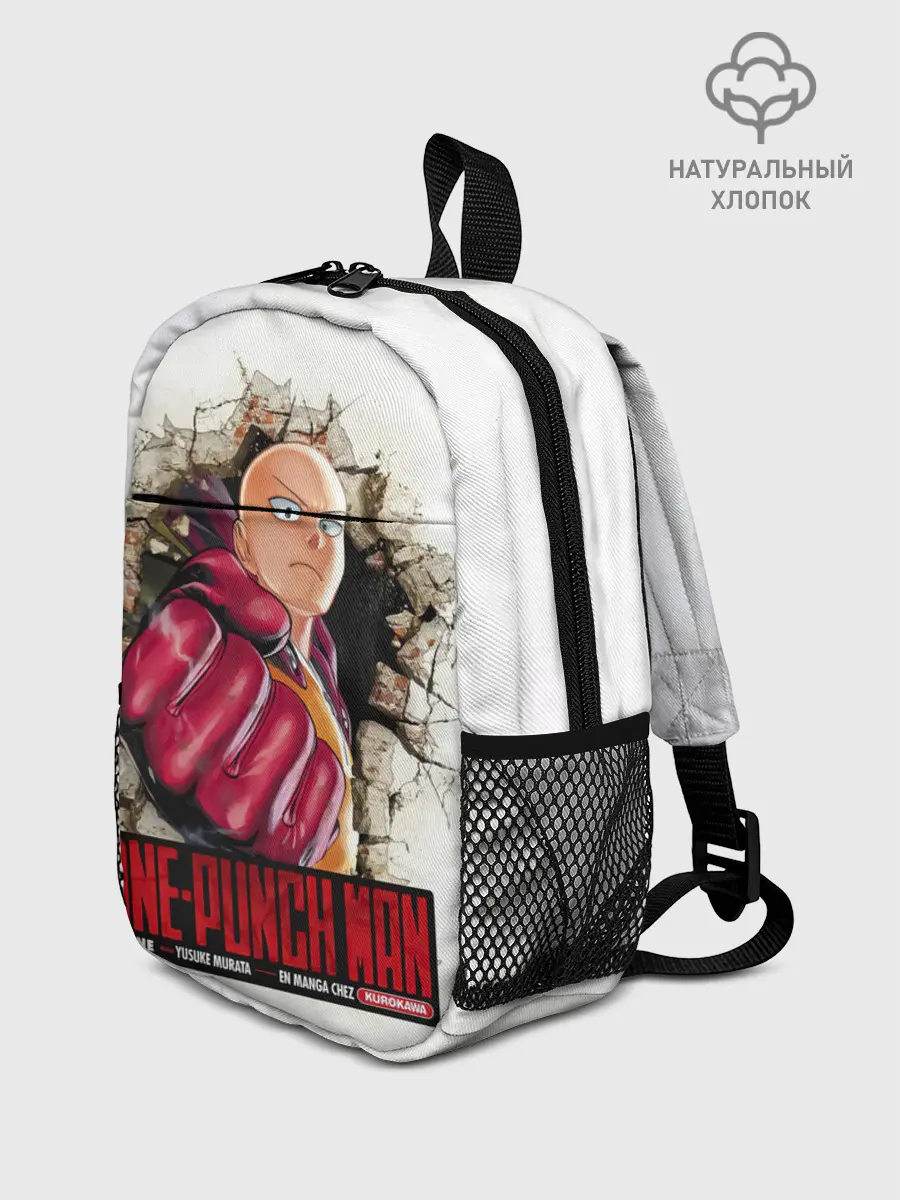 Рюкзак детский / Сайтама пробивая стены One Punch-Man