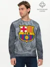 Мужской лонгслив базовый / Barcelona