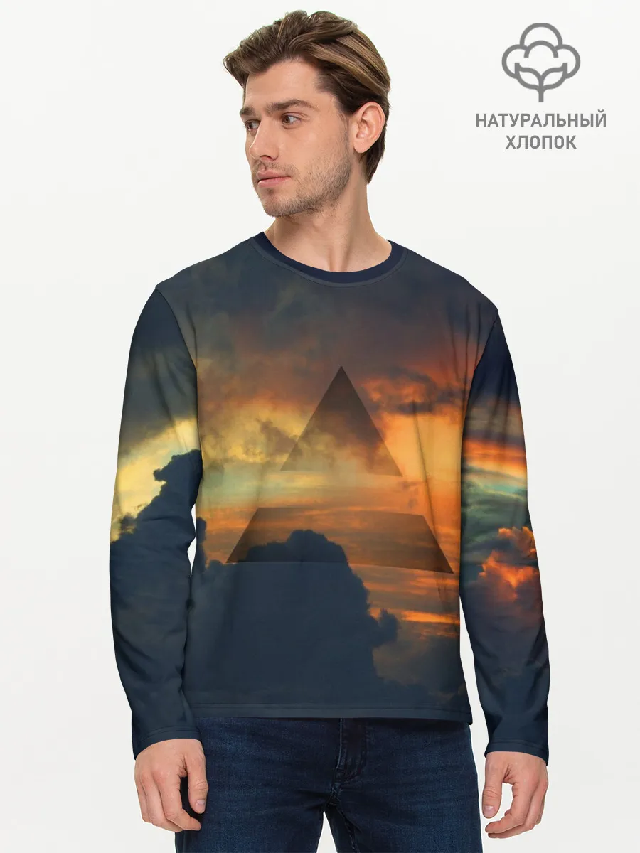 Мужской лонгслив базовый / 30 seconds to mars