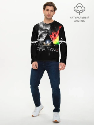 Мужской лонгслив базовый / Pink Floyd