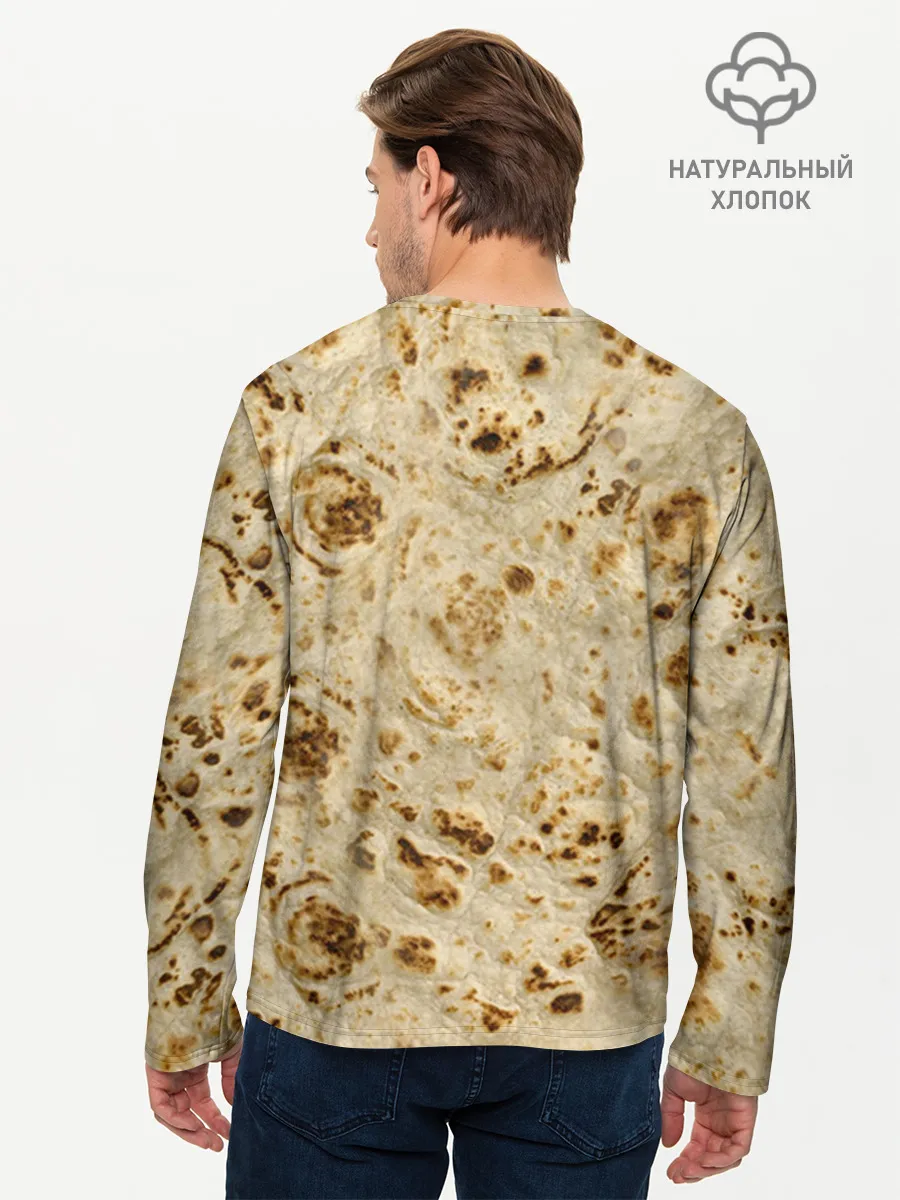Мужской лонгслив базовый / Лаваш