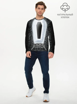Мужской лонгслив базовый / METALLICA