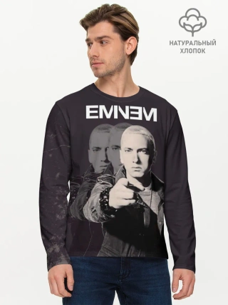Мужской лонгслив базовый / Eminem