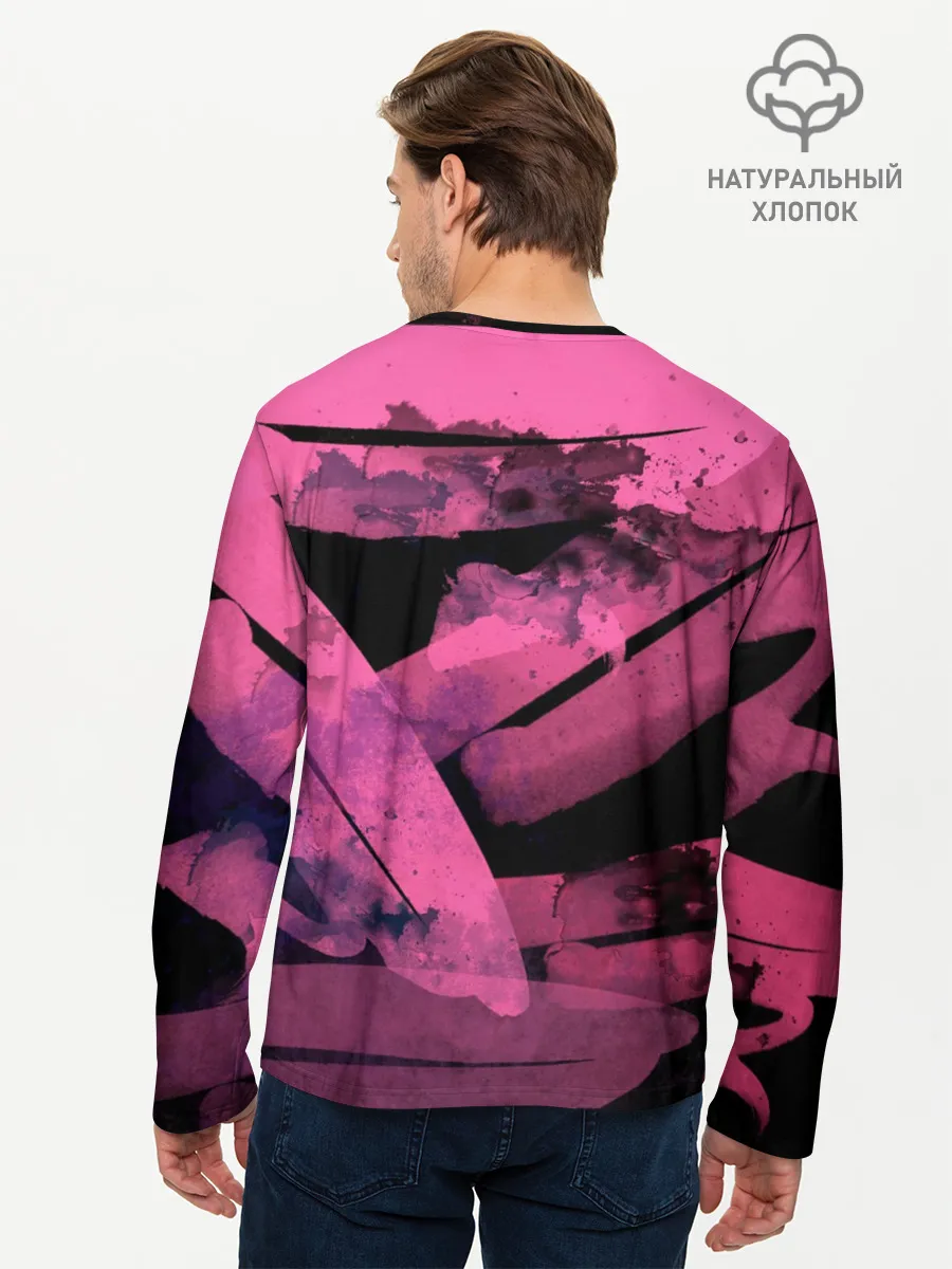 Мужской лонгслив базовый / Клоун