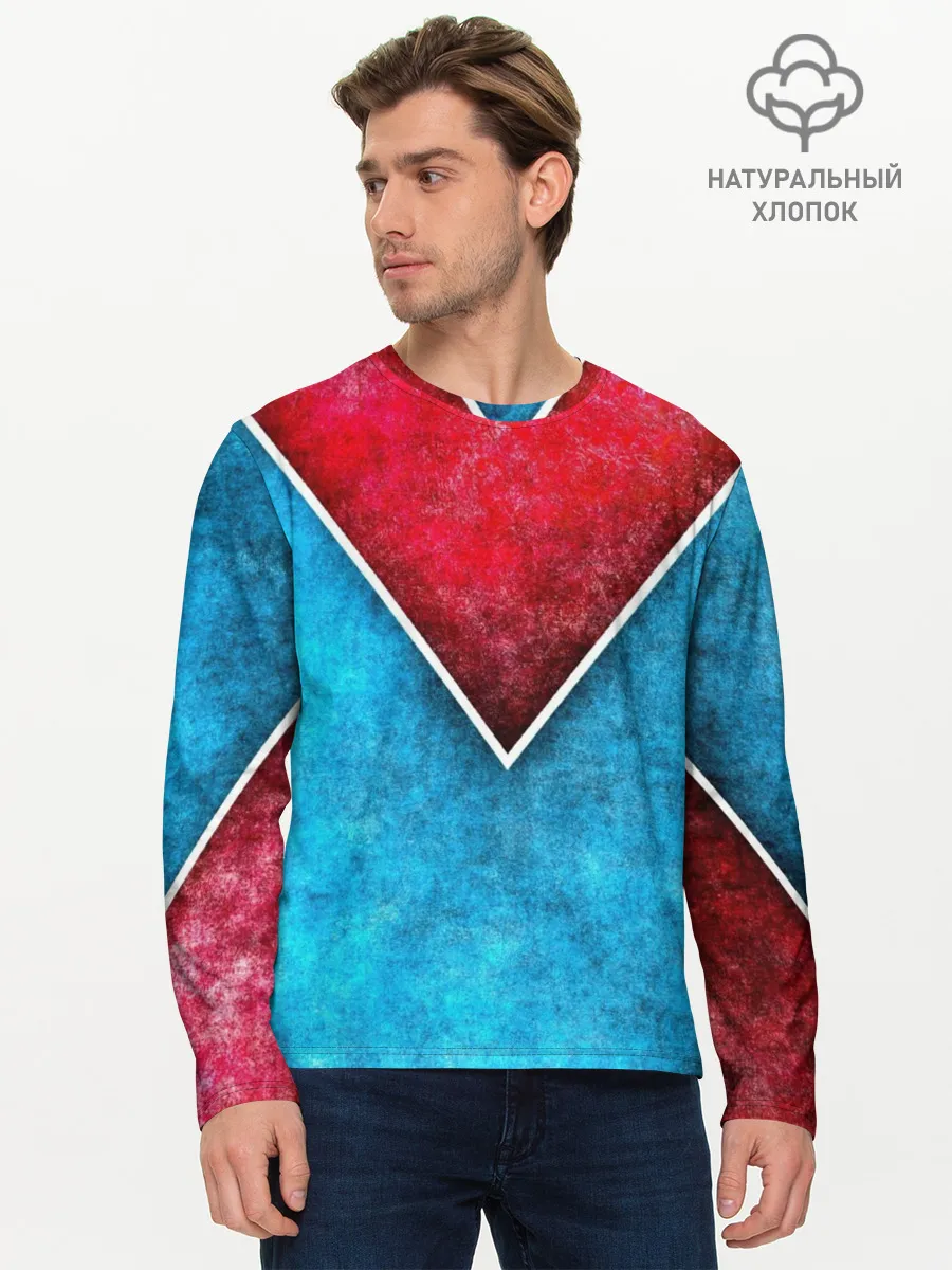 Мужской лонгслив базовый / Grunge