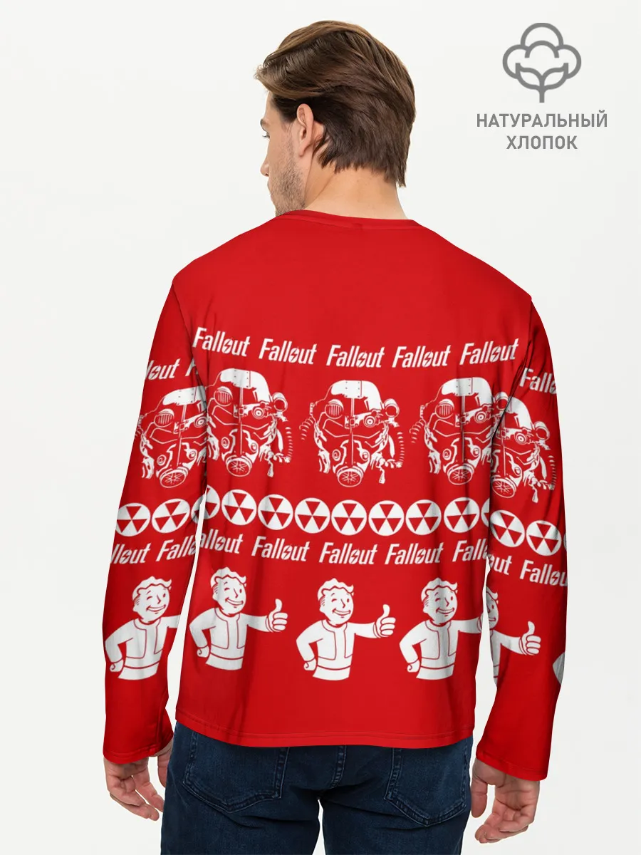 Мужской лонгслив базовый / Fallout свитер