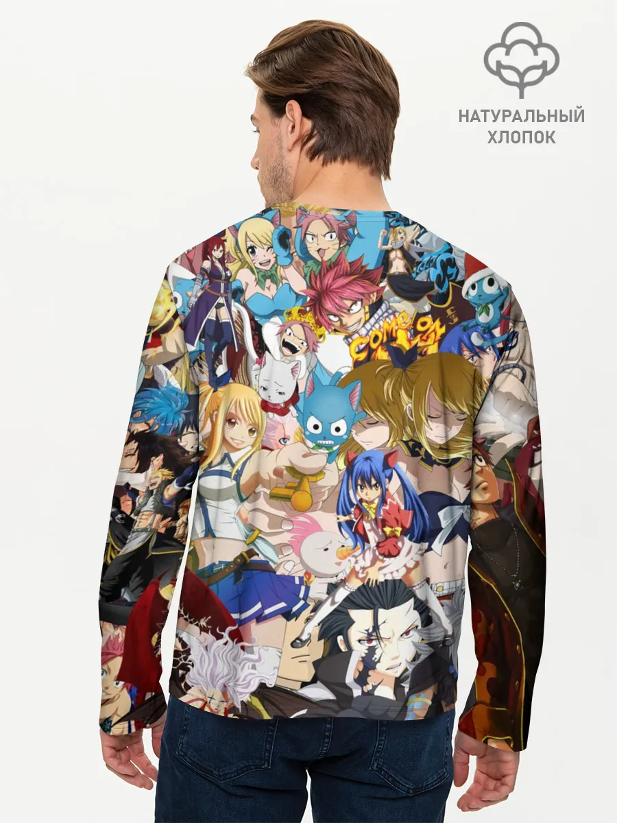 Мужской лонгслив базовый / FairyTail