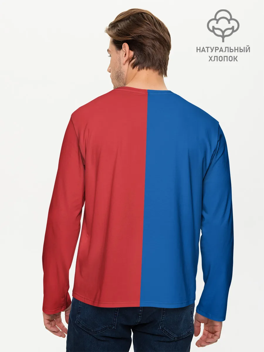 Мужской лонгслив базовый / Эмблема NBA