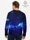 Мужской лонгслив базовый / Звёздное небо